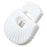 Cord Stopper Shell [Opening: 8 mm] – white,  thumbnail number 2