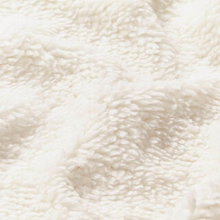 Faux Fur Teddy Fabric – offwhite, 