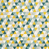 Half Panama Decor Fabric Triangles – green,  thumbnail number 1