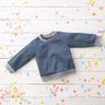 Light French Terry Plain – denim blue,  thumbnail number 5
