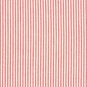 Cotton Viscose Blend stripes – chili/offwhite, 