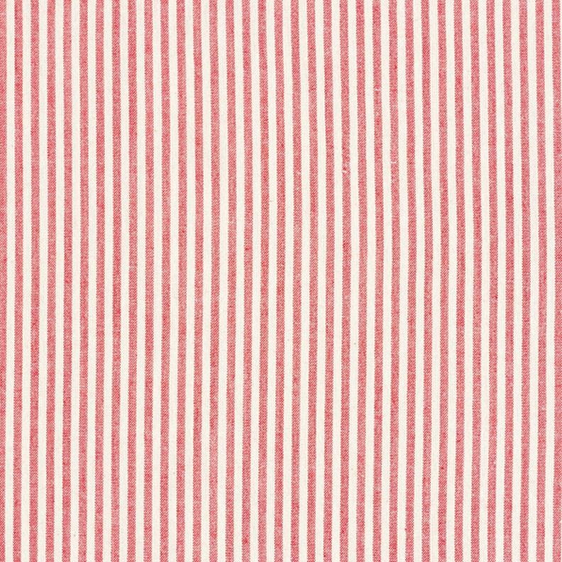 Cotton Viscose Blend stripes – chili/offwhite,  image number 1