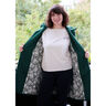 Recycled polyester coat fabric – fir green,  thumbnail number 7