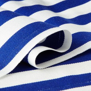 Outdoor Deckchair fabric Longitudinal stripes, 44 cm – blue, 