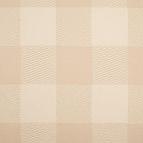Jacquard Decor Fabric Gingham Plaid – beige, 