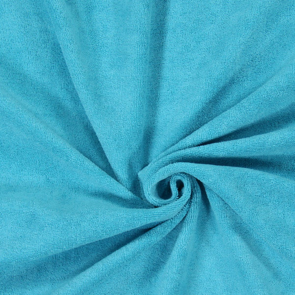 Stretch Terry – turquoise,  image number 1
