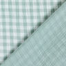 Double Gauze/Muslin Yarn dyed gingham – reed/white,  thumbnail number 1