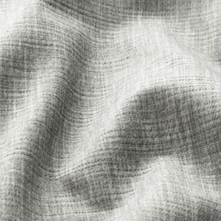 Upholstery Fabric Velvety Woven Look – light grey, 