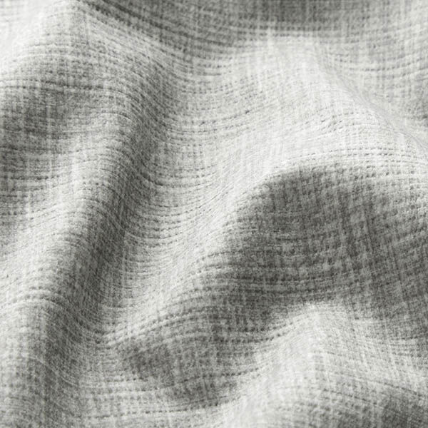 Upholstery Fabric Velvety Woven Look – light grey,  image number 2