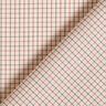 Shirt fabric fine check – beige/navy blue,  thumbnail number 4
