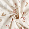 Double Gauze/Muslin Woodland Plants – offwhite,  thumbnail number 3