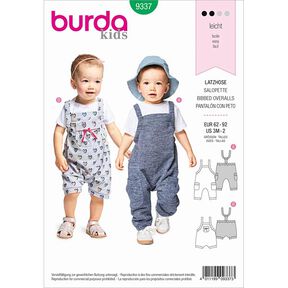 Baby dungarees, Burda 9337 | 62 - 92, 