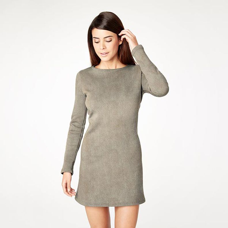 Stretch Velvet Nicky Velours – light beige,  image number 4