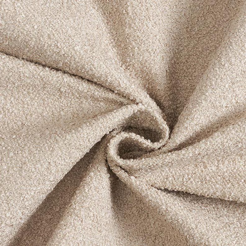 Bouclé Upholstery Fabric – beige,  image number 1