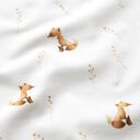 GOTS Cotton Jersey Fox in the Meadow Digital Print – ivory, 