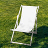 Outdoor Deckchair fabric Plain 44 cm – white,  thumbnail number 4