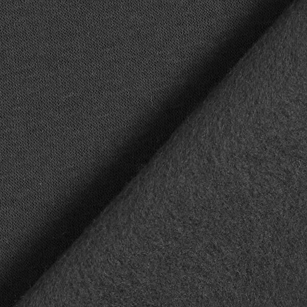 Brushed Sweatshirt Fabric – black,  image number 5