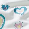 Cotton Jersey colourful hearts – ivory,  thumbnail number 2