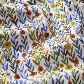 Organic Cotton Jersey Flower Meadow Digital Print – offwhite, 
