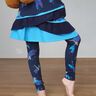 Cotton Jersey Dragonflies | Glitzerpüppi – midnight blue/light turquoise,  thumbnail number 5