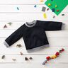 Alpine Fleece Comfy Sweatshirt Plain – navy,  thumbnail number 8