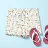 Ribbed Jersey Watercolour Floral Meadow – ivory,  thumbnail number 5