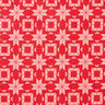 Norwegian Print Soft Sweatshirt Fabric – red/pink,  thumbnail number 1