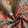 Decor Fabric Tapestry Fabric Colourful Circles – carmine/light beige,  thumbnail number 3