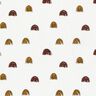 Muslin small rainbows, smooth – ivory/curry yellow,  thumbnail number 1