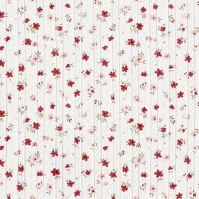 Ajour Cotton Jersey little flowers – ivory, 