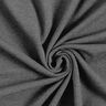 Light Cotton Sweatshirt Fabric Mottled – anthracite,  thumbnail number 1