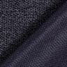 Mottled Bouclé Knit – midnight blue,  thumbnail number 3