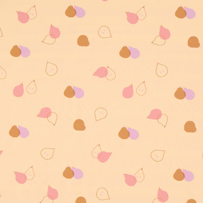 Raincoat Fabric Pears – beige,  image number 1