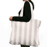 Stripes Cotton Twill 1 – light grey/white,  thumbnail number 4