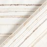 Irregular stripes blouse fabric – white,  thumbnail number 4