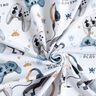 French Terry Game on Digital Print – white,  thumbnail number 3