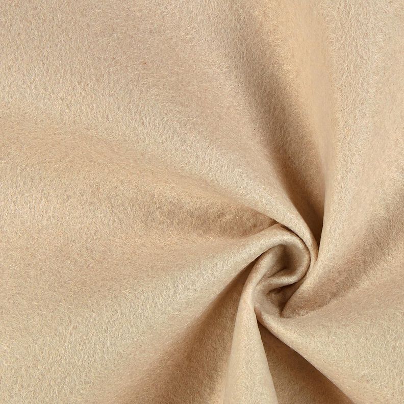Felt 90 cm / 1 mm thick – sand, image number 1