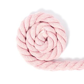 Cotton cord [Ø 14 mm] 10 - rose, 