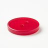 2-hole button shiny [Ø 15 mm] – chili,  thumbnail number 3