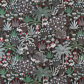 Decor Fabric Tapestry Fabric botanical paradise – black/green, 