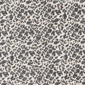 Cord Leopard Print – sand/black brown, 