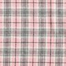 Checked Coating Fabric – pink/light grey,  thumbnail number 1