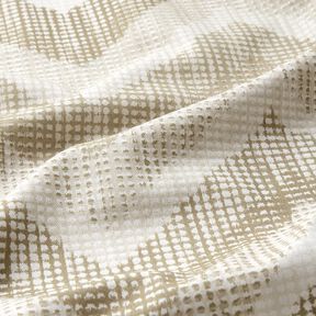 Decor Fabric Half Panama Chevron – natural/dune, 