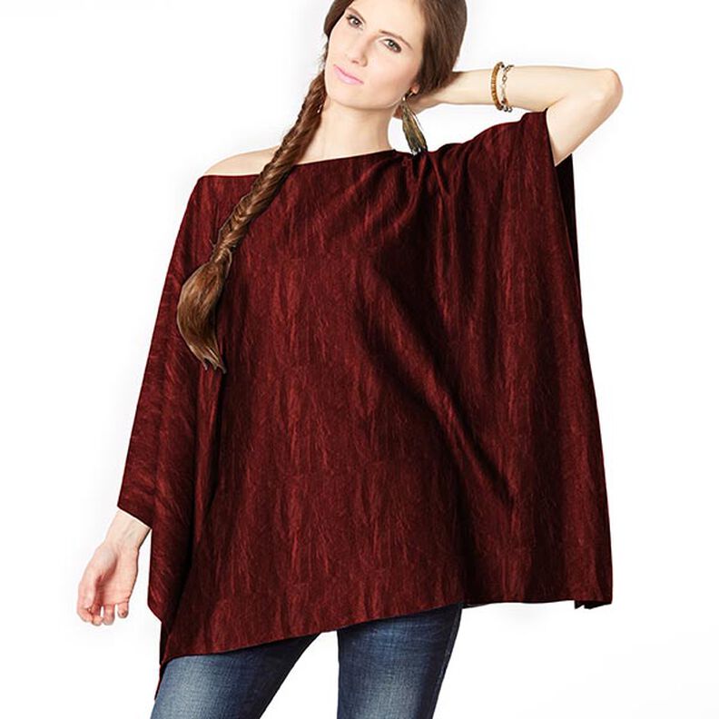 Crushed Taffeta – burgundy,  image number 4
