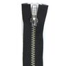 Zip divisible | Metal silver (580) | YKK,  thumbnail number 1