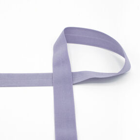 Elastic edging tape (folding elastic) matt [20 mm] – mauve, 
