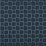 Lining Fabric Jacquard Retro Pattern – navy blue,  thumbnail number 1
