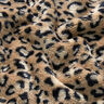 Cosy Fleece Leopard Print – medium brown,  thumbnail number 2