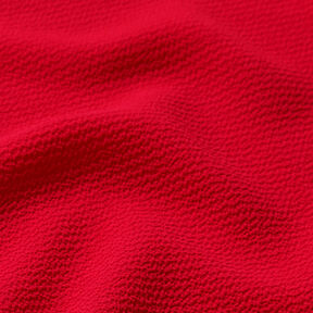 Plain crepe fabric – red, 