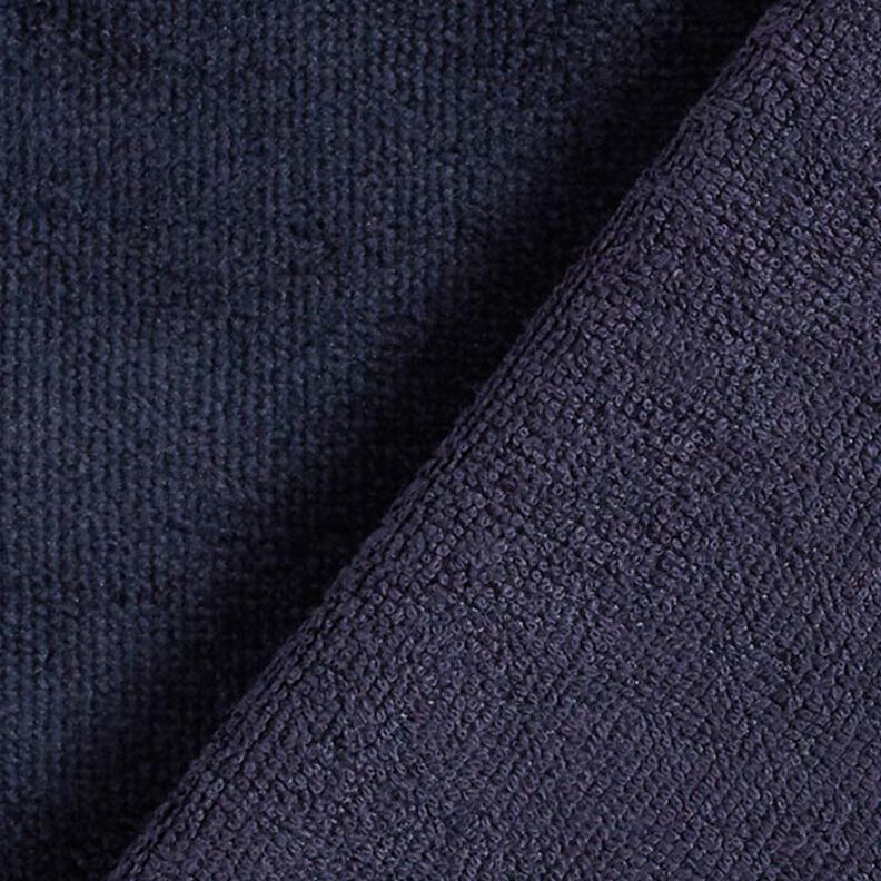 Cosy Towelling Bamboo Plain – navy,  image number 3
